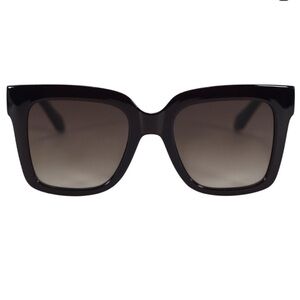 Quay Australia Oversized Sunglasses in Espresso Brown